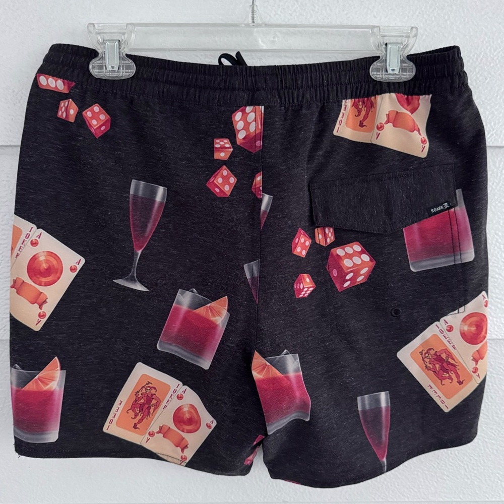 Roark Shorey Buon Giorno Boardshorts Men’s S Vintage Gambling